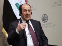 Le Premier ministre irakien Nuri al-Maliki, lors d'un forum sur la transition en Irak, à Washington, le 31 octobre 2013. REUTERS/Yuri Gripas