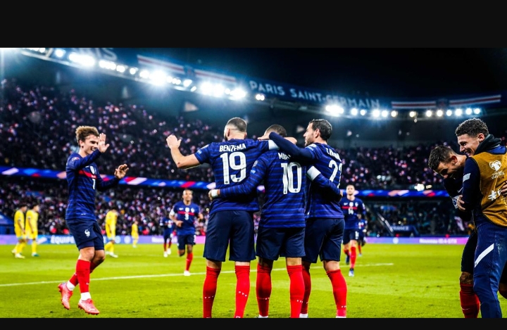 Qualification mondiale 2022: L'équipe de France roule sur le Kazakhstan (8-0)