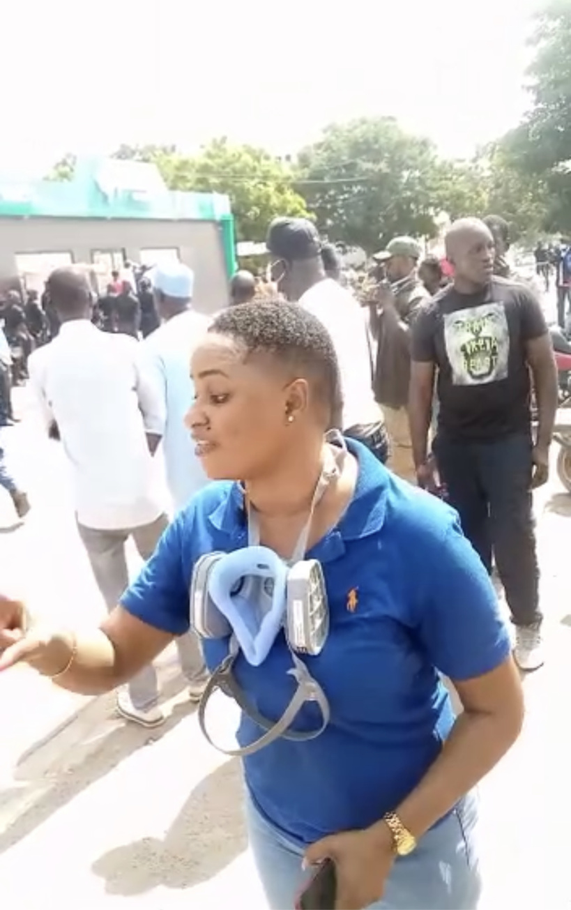 Une des militantes qui accompagnaient Barthélémy Dias déplore la façon dont il a été arrêté (Vidéo)