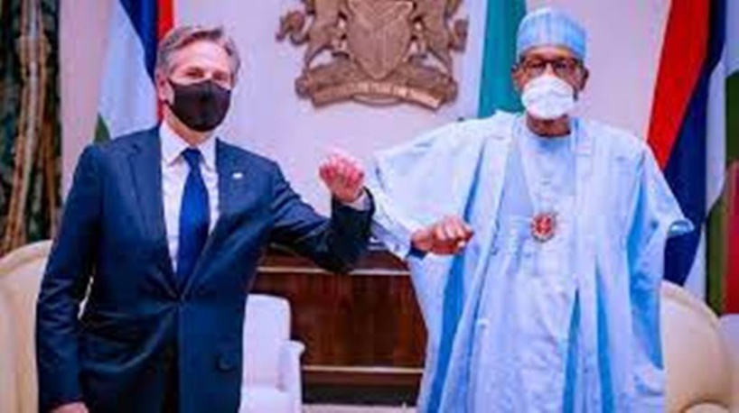 Nigeria: armement, vaccins et violences policières au cœur de la rencontre Buhari-Blinken