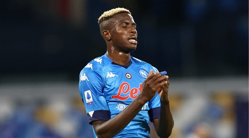 ​Naples: Osimhen absent trois mois et forfait pour la Can 2022