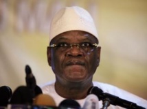 Le président malien Ibrahim Boubacar Keïta, ce mercredi 21 août à Bamako. REUTERS/Joe Penney Le président malien Ibrahim Boubacar Keïta, ce mercredi 21 août à Bamako. REUTERS/Joe Penney