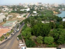 Vue générale du centre ville de Dakar. Getty Images
