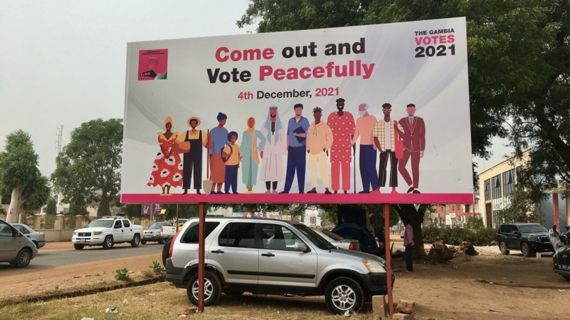  Présidentielle en Gambie: un scrutin à un tour qui s’annonce disputé