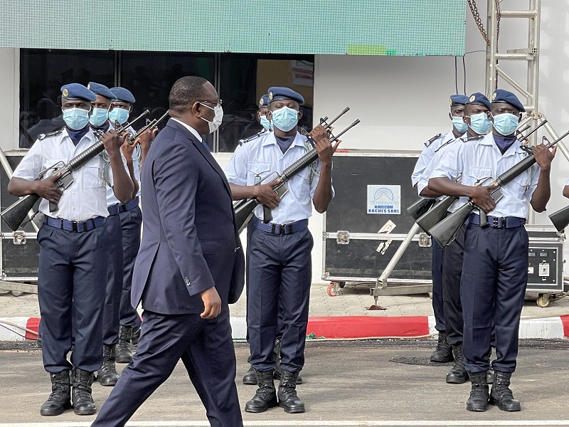 Macky Sall a inauguré l’Institut de défense du Sénégal