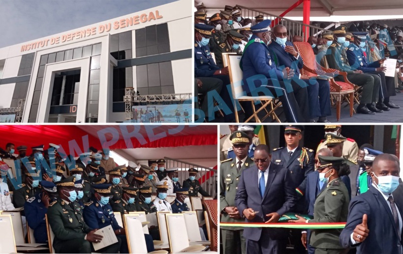 Macky Sall aux stagiaires de l'Institut de défense du Sénégal: "Nul ne peut être performant s’il est toujours satisfait de lui-même" Macky Sall aux stagiaires de l'Institut de défense du Sénégal: "Nul ne peut être performant s’il est toujours satisfait de lui-même"