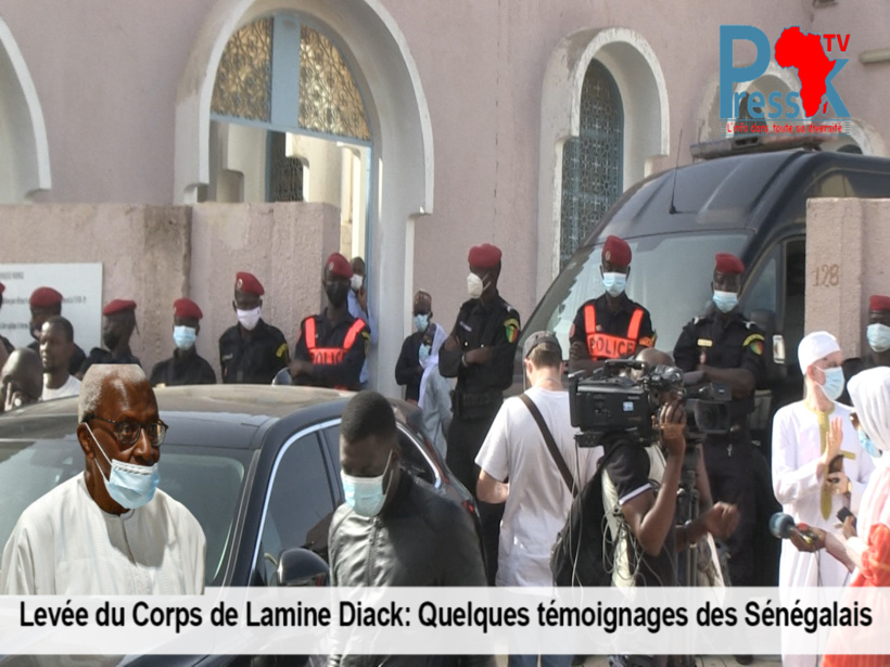 Levée du Corps de Lamine Diack: ces proches témoignent