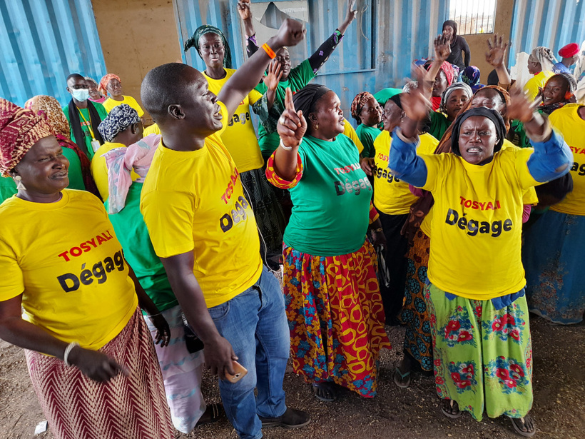 Les populations de Bargny disent encore niet à Tosyali Les populations de Bargny disent encore niet à Tosyali