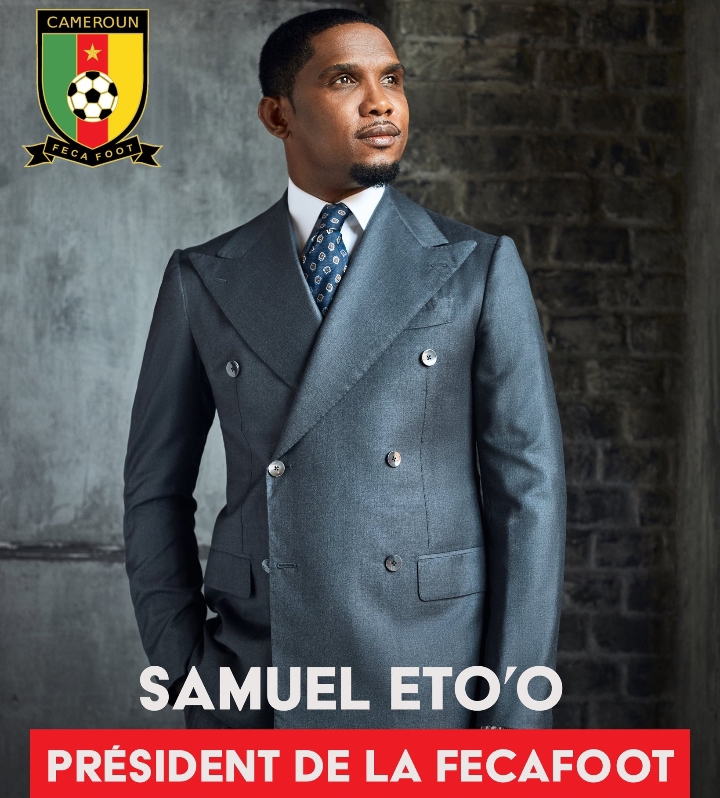 Samuel Eto'o réagi à son élection à la présidence de la Fédération camerounaise de football