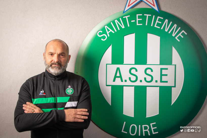 Saint-Étienne a un nouvel entraîneur