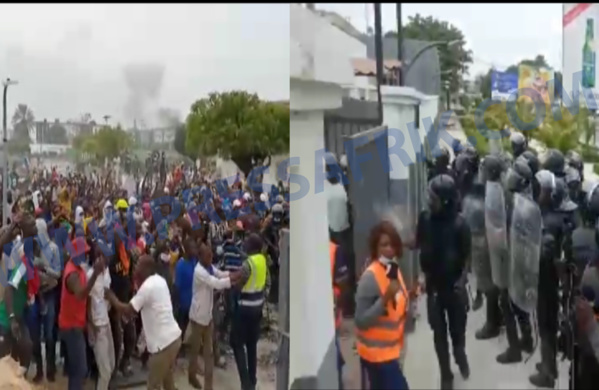 Affrontements à l'UCAD: le Coud obtient le retrait des policiers du Campus, les hostilités reprennent