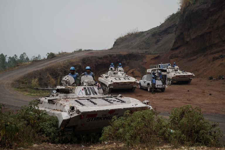 Des soldats français en patrouille à Bangui, le 30 novembre 2013. REUTERS/Joe Penney