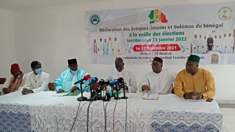 Evêques, Imams et Oulémas unis et mettent en garde "personne ne doit mettre en danger la vie et la stabilité du Sénégal" Evêques, Imams et Oulémas unis et mettent en garde "personne ne doit mettre en danger la vie et la stabilité du Sénégal"