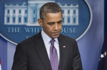 Le président Barack Obama rend hommage à Nelson Mandela, le 5 décembre 2013 à la Maison Blanche