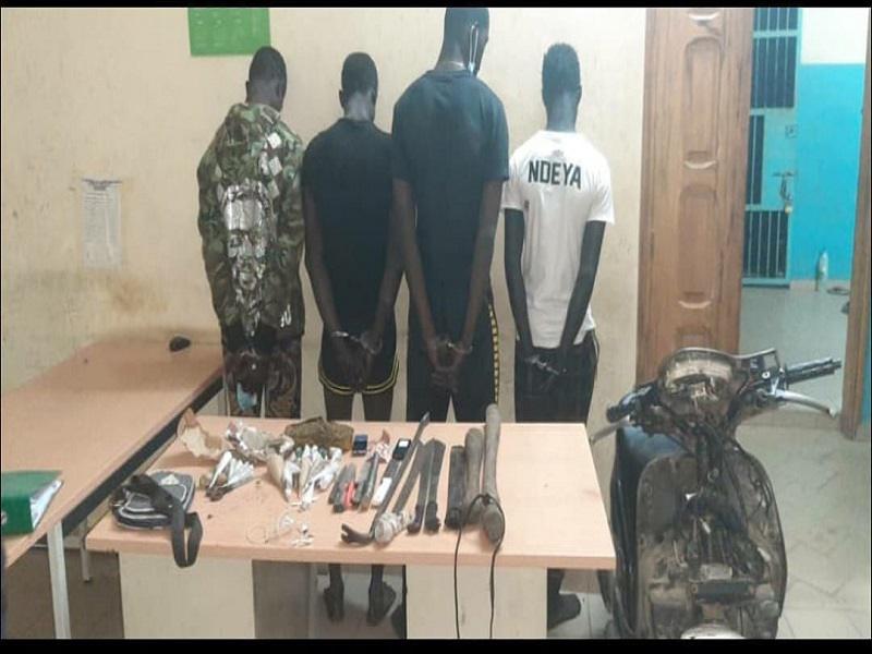 Banditisme à Mbour: la police démantèle le gang qui tentait de violer les femmes