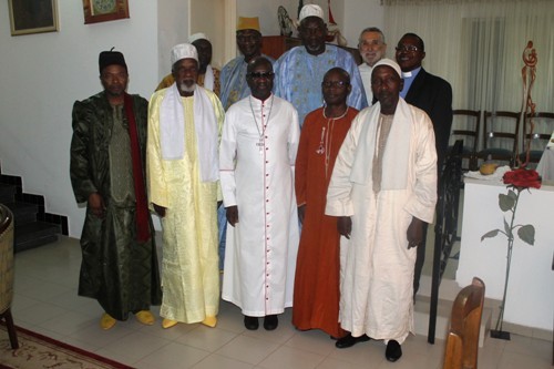 Le Cardinal Sarr a reçu la visite du Conseil supérieur islamique, hier