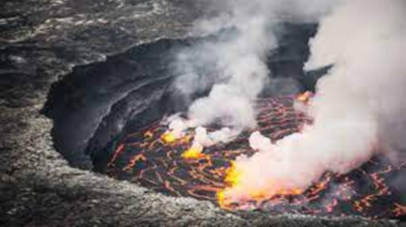 RDC: le volcan Nyiragongo toujours très actif RDC: le volcan Nyiragongo toujours très actif