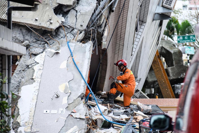 Taïwan: un puissant séisme au large de la côte Est Taïwan: un puissant séisme au large de la côte Est