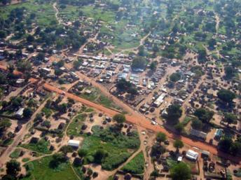 Vue aérienne d'une partie de Juba, la capitale du Sud-Soudan. (CC)/USAID/Wikipédia
