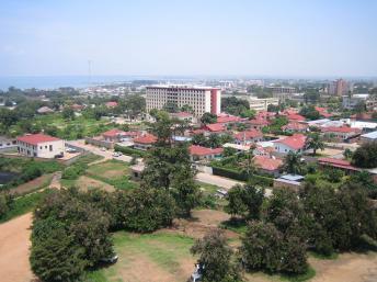 Vue de Bujumbura au Burundi. Photo: SteveRwanda, source: Wikipédia