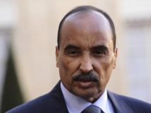 Le président mauritanien, Mohamed Ould Abdel Aziz, le samedi 24 novembre. REUTERS/Philippe Wojazer