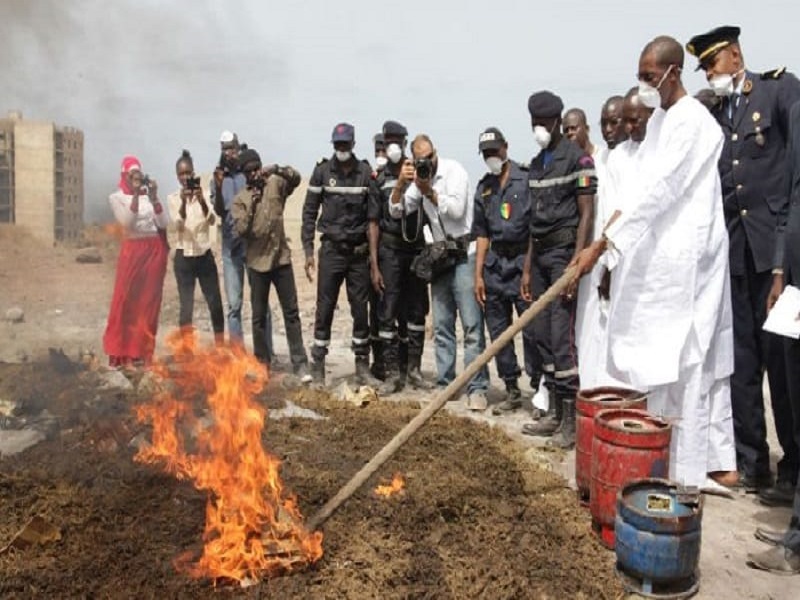 Journée internationale de la Douane : 5 tonnes de drogues incinérées ce mercredi
