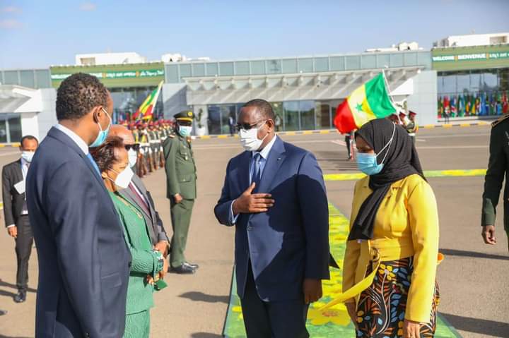 Macky Sall a quitté Addis-Abeda pour Dakar