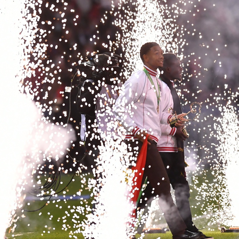 PSG-Rennes: Abdou Diallo et Gana Gueye honorés au Parc des Princes PSG-Rennes: Abdou Diallo et Gana Gueye honorés au Parc des Princes