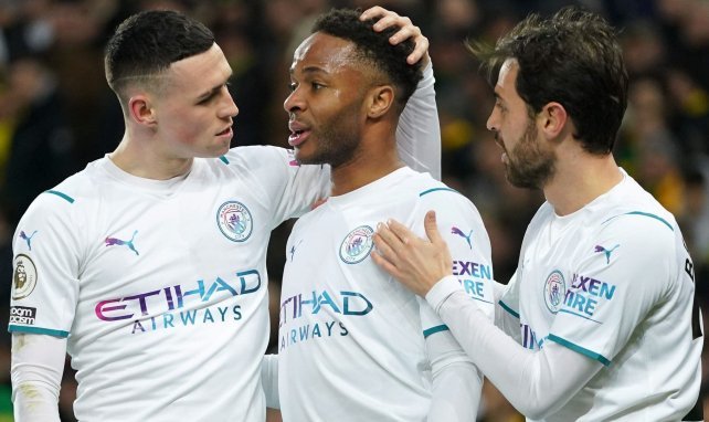 Premier League : porté par le triplé de Raheem Sterling, Manchester City poursuit sa marche en avant à Norwich !