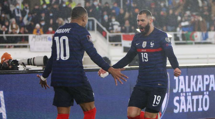 Karim Benzema : «jouer contre Mbappé, c'est particulier» Karim Benzema : «jouer contre Mbappé, c'est particulier»