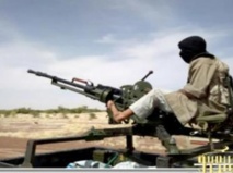 Combattant d'Aqmi, dans le nord du Mali, en janvier 2013. AFP PHOTO / SITE Monitoring Service Combattant d'Aqmi, dans le nord du Mali, en janvier 2013. AFP PHOTO / SITE Monitoring Service