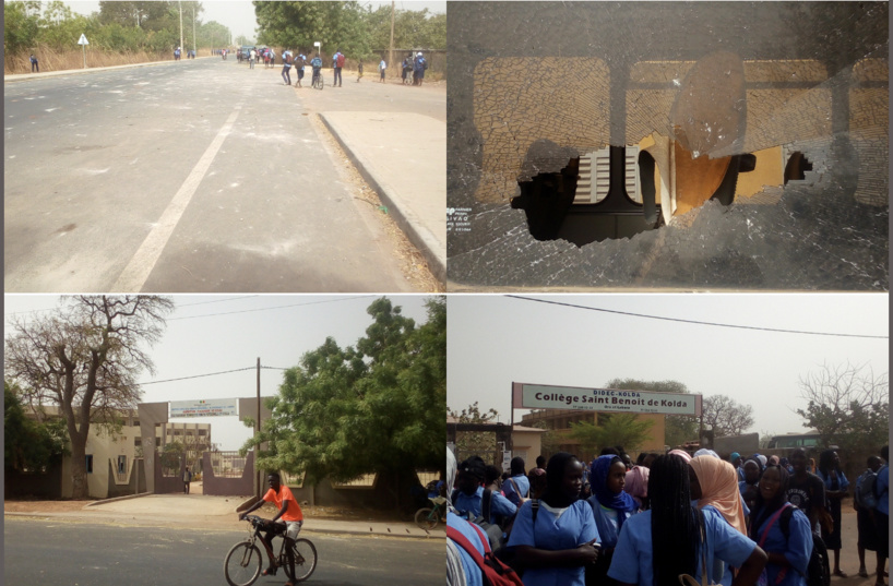 Kolda: plusieurs blessés dans une bagarre entre élèves du Lycée Technique et du lycée Saint-Benoît Kolda: plusieurs blessés dans une bagarre entre élèves du Lycée Technique et du lycée Saint-Benoît