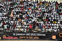 Modou Lô en route vers le stade Demba Diop Modou Lô en route vers le stade Demba Diop