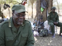 L'ancien vice-président Riek Machar dans l'Etat de Jonglei, au Soudan du Sud, le 31 janvier 2014. REUTERS/Goran Tomasevic