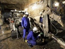 Arlit, la mine d'uranium exploitée par la société française Areva, au Niger. AFP