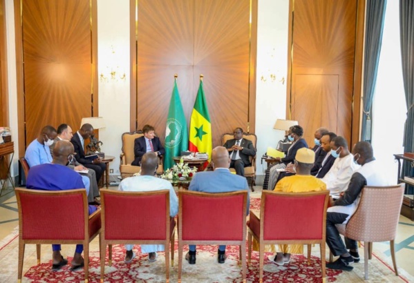 Gaz sénégalais: le Vice-Président Exécutif de Bp assure à Macky que le développement du projet GTA est achevé à 70%