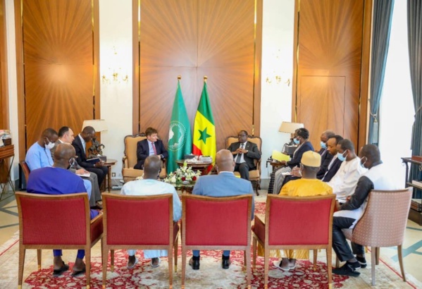 Gaz sénégalais: le Vice-Président Exécutif de Bp assure à Macky que le développement du projet GTA est achevé à 70% Gaz sénégalais: le Vice-Président Exécutif de Bp assure à Macky que le développement du projet GTA est achevé à 70%