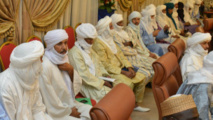 Une délégation touareg lors des négociations de Ouagadougou (image d'archives) Une délégation touareg lors des négociations de Ouagadougou (image d'archives)