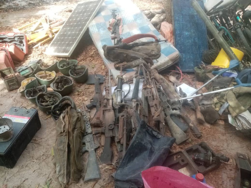 Bilan des opération en Casamance : plusieurs bases détruites, des rebelles tués, un militaire mort, des armes et de munitions saisies