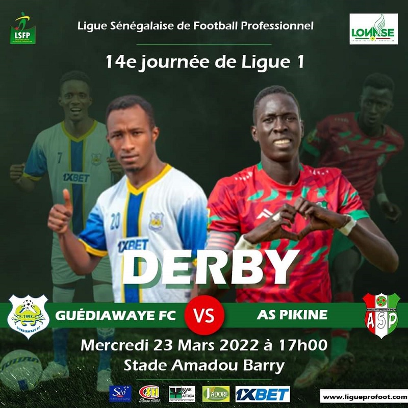 Ligue 1 sénégalaise : Guédiawaye FC / AS Pikine, derby explosif de la banlieue dakaroise, ce merdredi