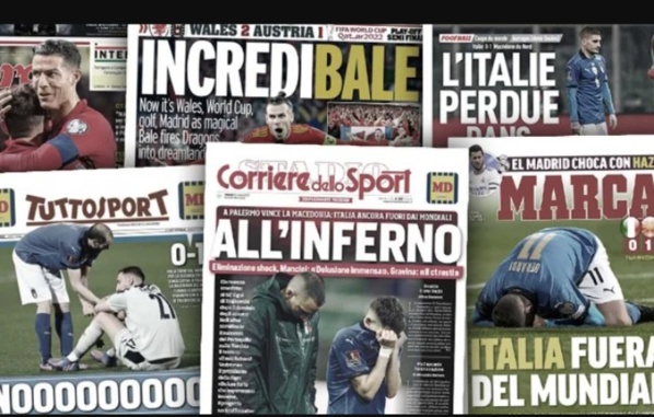 L'incroyable élimination de l'Italie traumatise toute l'Europe, une bataille à 3 milliards pour Chelsea L'incroyable élimination de l'Italie traumatise toute l'Europe, une bataille à 3 milliards pour Chelsea