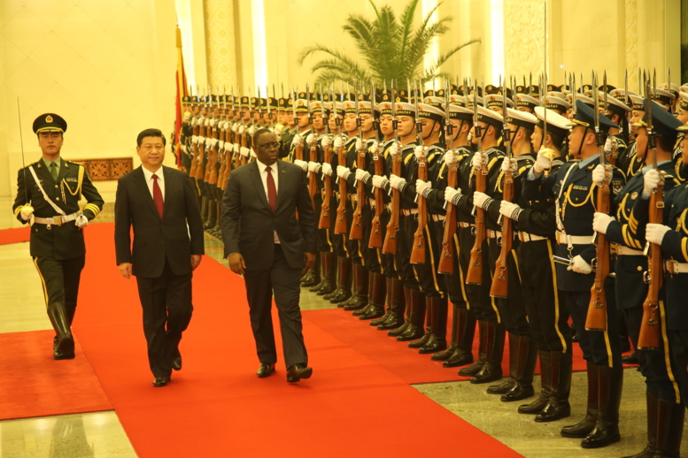 Acceuil exceptionnel : Macky Sall, empereur de Chine