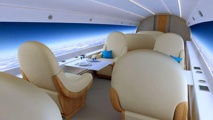 L'avion du futur sans hublot, mais avec une vue panoramique époustouflante