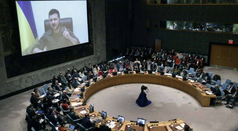 Agissez ou disparaissez : le défi lancé par Volodymyr Zelensky au Conseil de sécurité de l'ONU