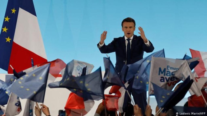 Présidentielle française: Emmanuel Macron appelle au rassemblement pour le second tour Présidentielle française: Emmanuel Macron appelle au rassemblement pour le second tour