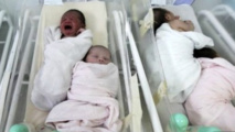 Des nouveaux nés dans un service de maternité
