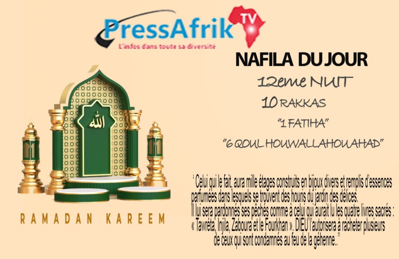 Ramadan-Nafila 12ème nuit : 10 Rakkas pour être pardonné de « ses péchés » Ramadan-Nafila 12ème nuit : 10 Rakkas pour être pardonné de « ses péchés »