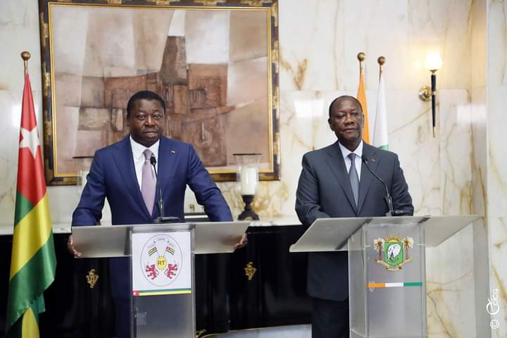 Lutte contre le terrorisme : Ouattara et Gnassingbé veulent des solutions sous-régionales