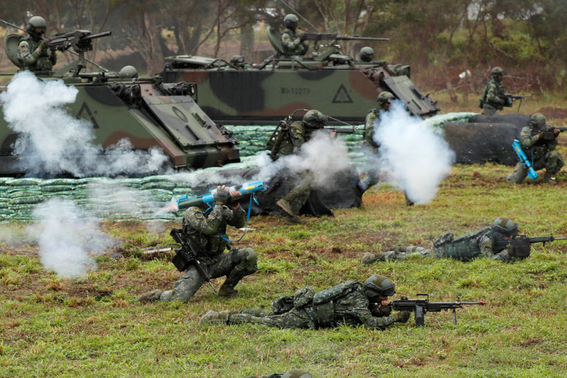 La Chine mène des exercices militaires près de Taïwan La Chine mène des exercices militaires près de Taïwan