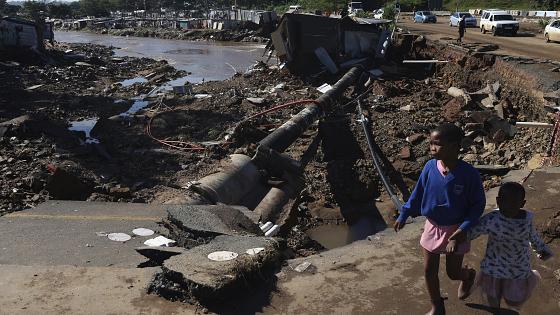 Afrique du Sud: le dernier bilan des inondations s'élève à 443 morts